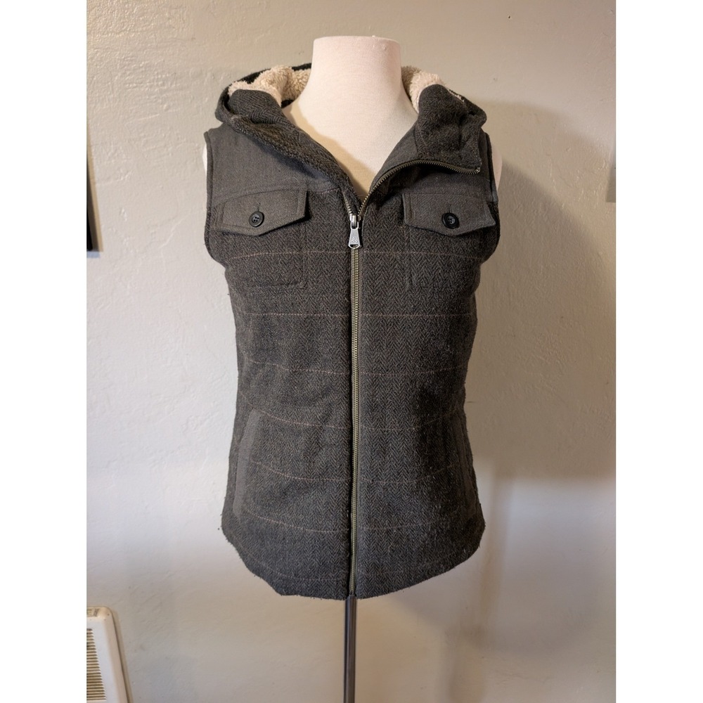 PrAna womens size Small hooded Ava vest - Picture 1 of 7